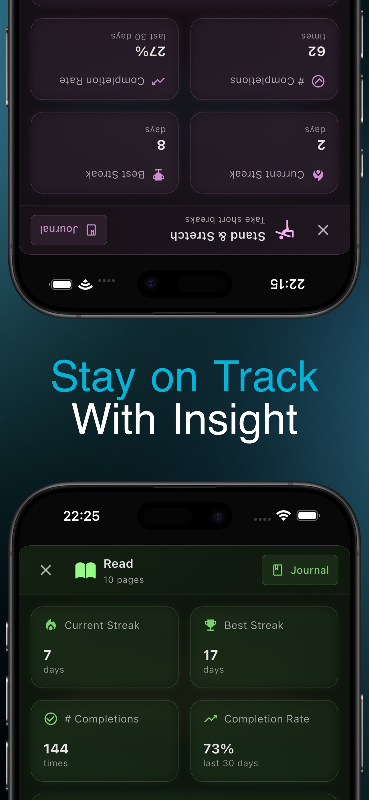 TaskStack App Screenshot - Stay on Track